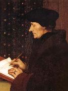 Hans Holbein Erasme ecrivant Spain oil painting artist